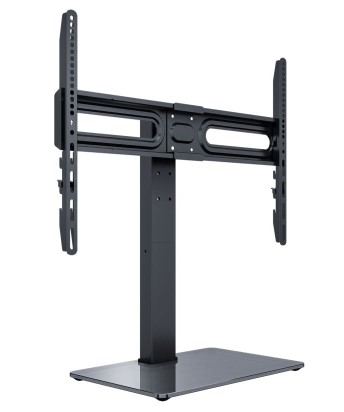 Super Economic Tabletop TV Stand With Glass Base